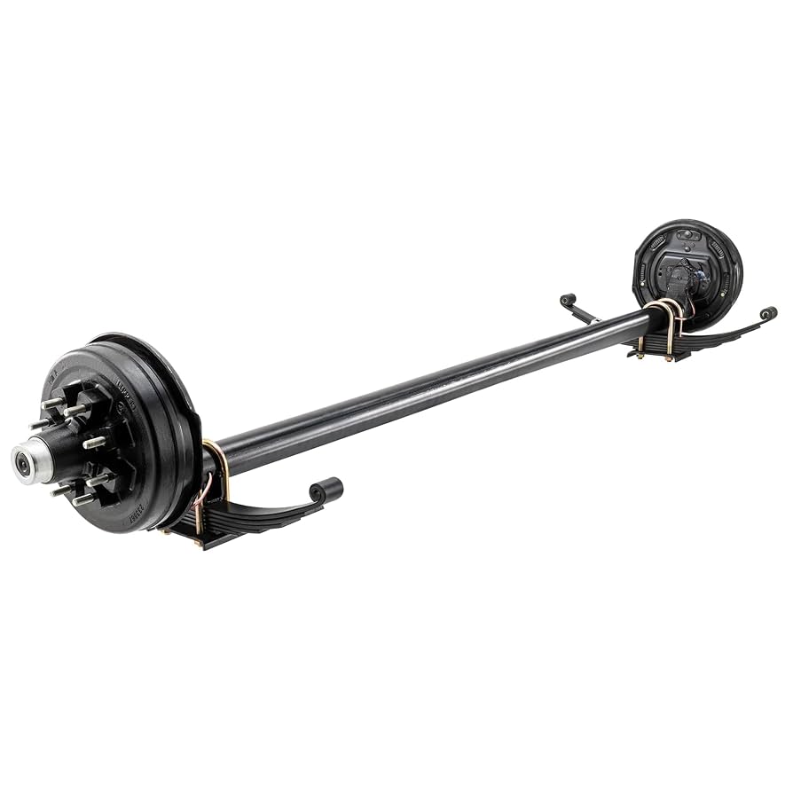 Amazon.com: Tough Grade 7000lb Underslung Idler Trailer Axle